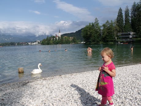 Kiezelstrand Camping Bled