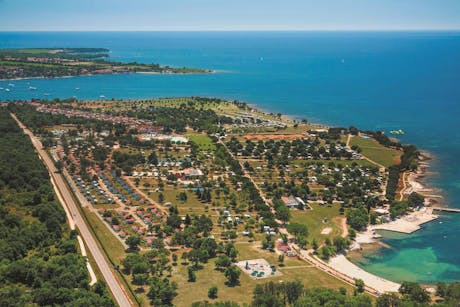 overzicht camping Park Umag