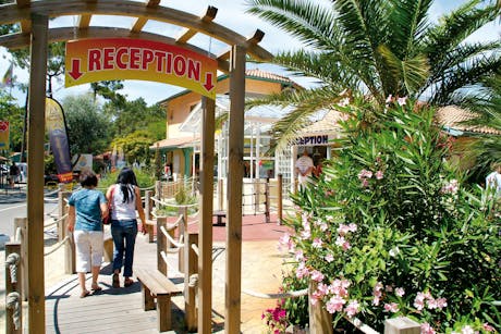 Receptie camping le Vieux Port