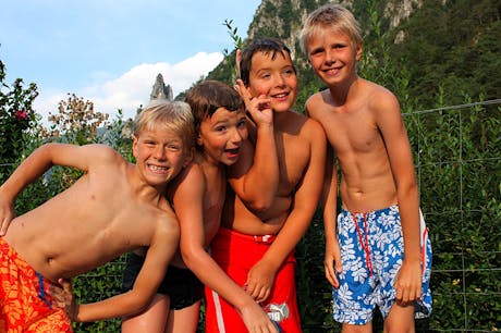 kinderen camping Rio Vantone