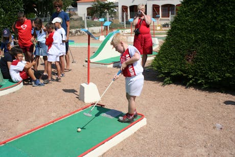 Midgetgolf camping l'Oceano d'Or