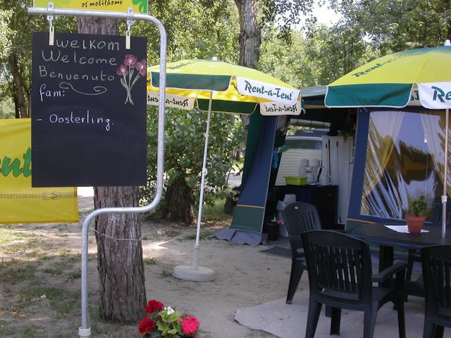 Receptietent camping Vigna sul Mar 