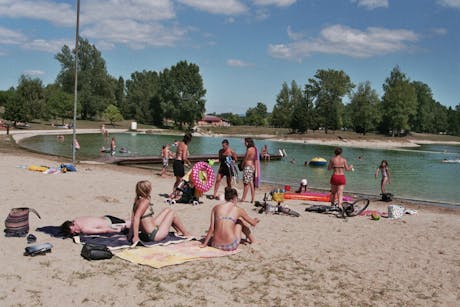 strand camping Domaine Les 3 Lacs du Soleil