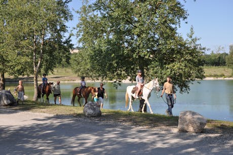 paardrijden camping Domaine Les 3 Lacs du Sol