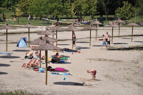 strand camping Domaine Les 3 Lacs du Soleil