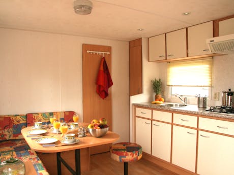 Voorbeeld interieur Stacaravan Lime