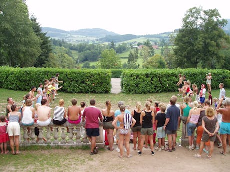 animatie camping Château de Montrouant