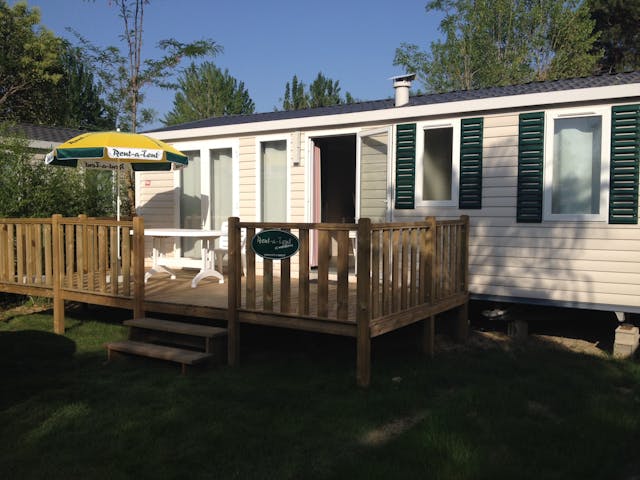 Stacaravan Mango camping la Sirène