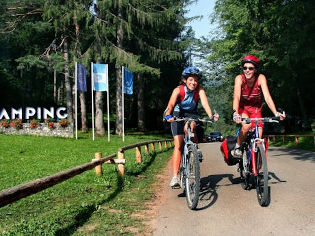Fietsen camping Bled