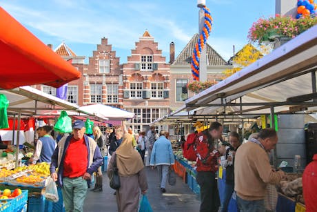 markt in Dordrecht