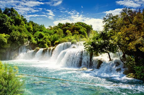 Watervallen van Krka