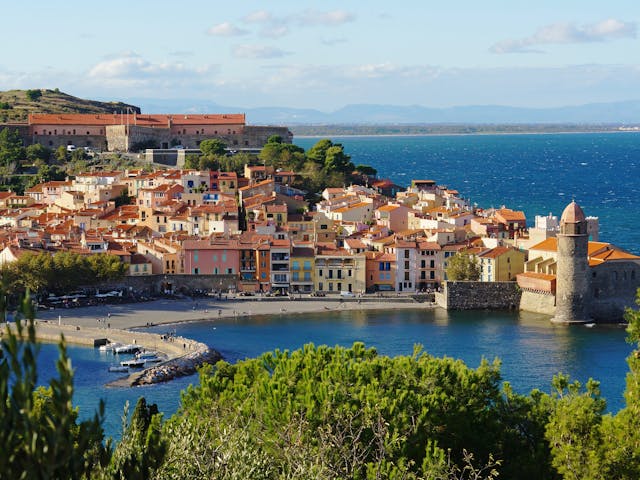 Collioure uitzicht