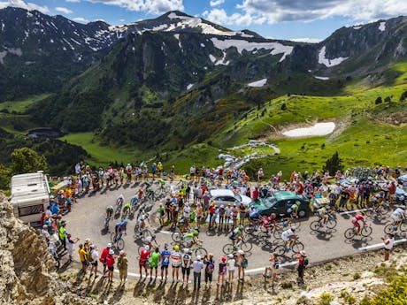 Tour de France in de Alpen
