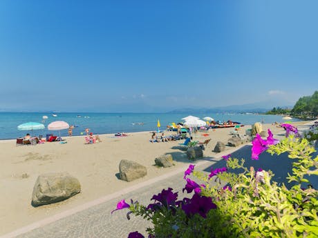 Strand bij Eurocamping Pacengo