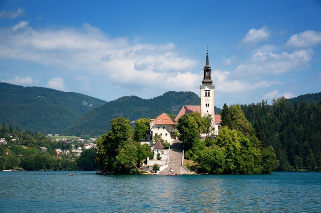 Slovenie-meer van Bled