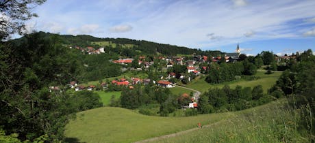 8-daagse fietsvakantie Allgäu Fietsroute