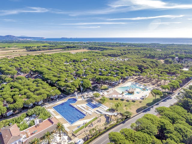 camping Cypsela drone foto
