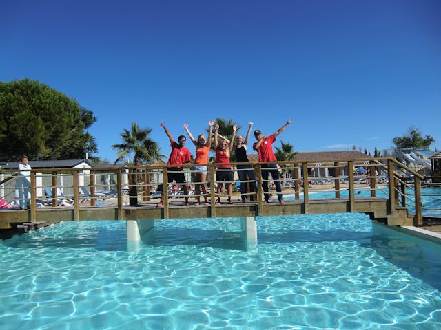 Zwembad camping Bon Port