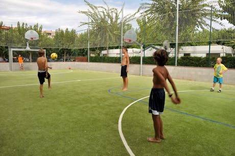 Camping La Masia voetballen