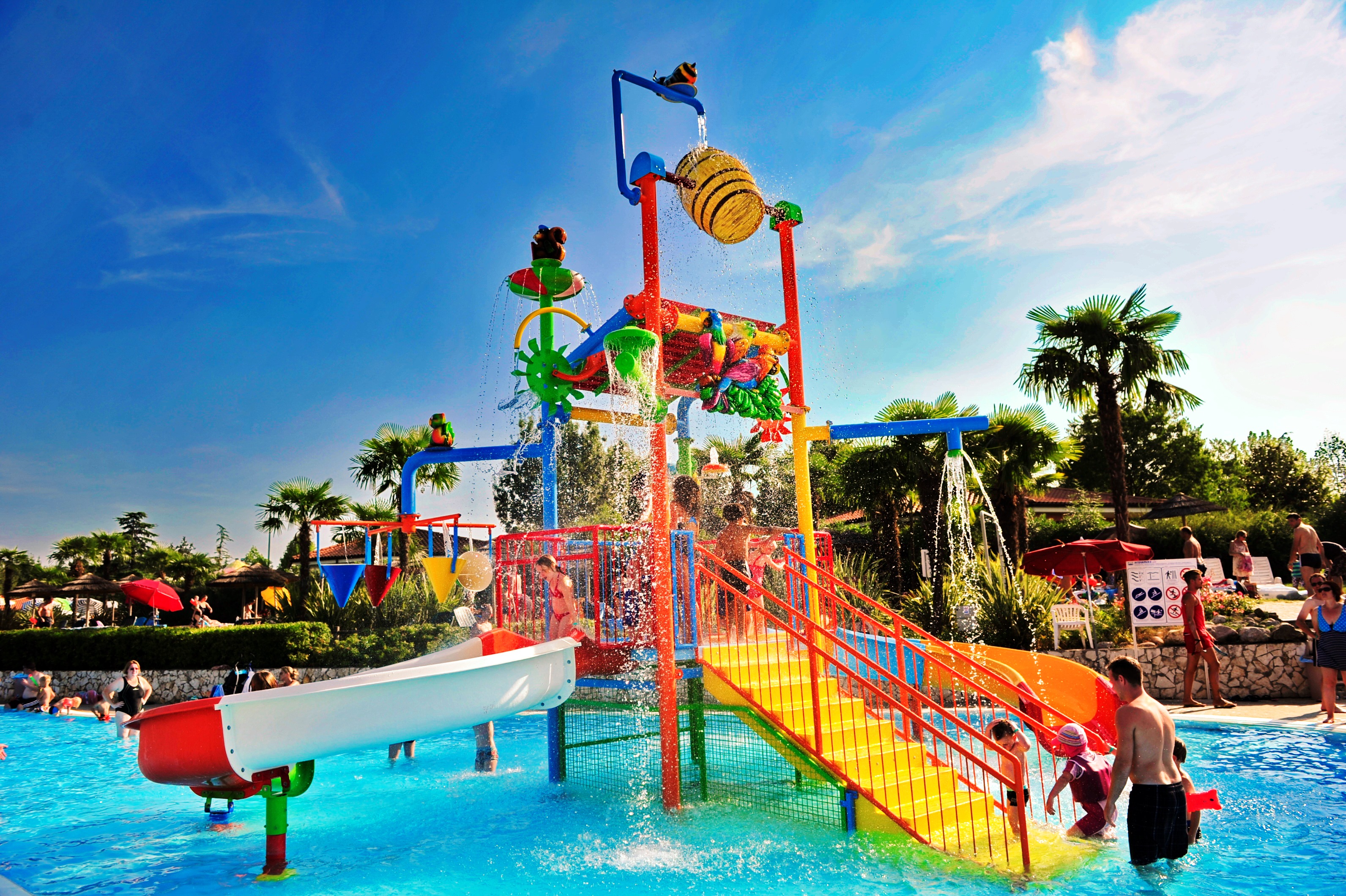 Campingplatz Bella Italia - Gardasee - Mieten Sie ein Luxus-Mobielheim