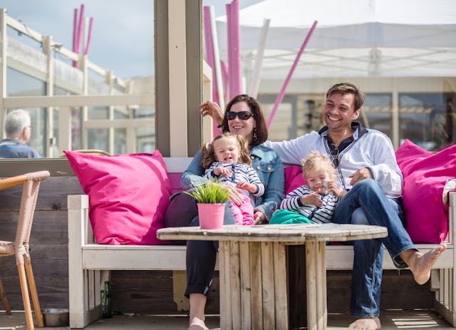 Genieten bij lounge Camping Kijkduinpark