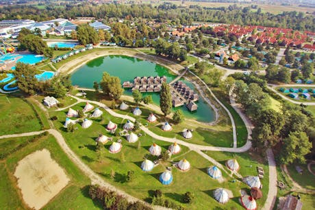 Camping Terme Catez meer glamping