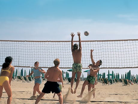 Camping Mare e Pineta beachvolleybal