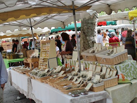 Markt in de Côte d'Azur