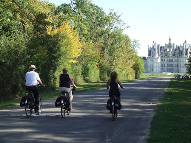 Loire à Vélo fietsers 3