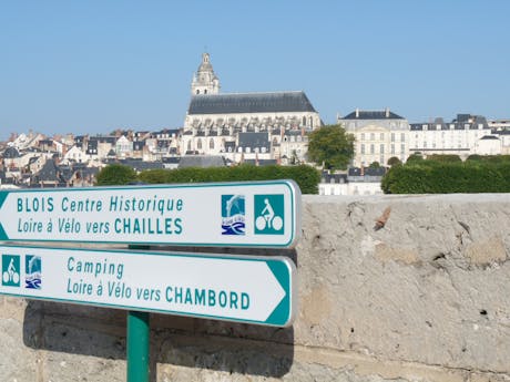Loire à Vélo routebordje