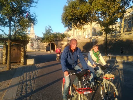 Rhône fietsers