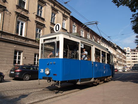 Krakau Polen de tram