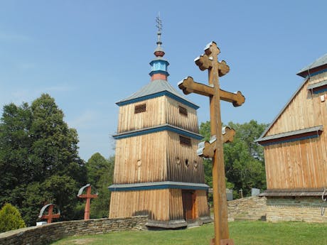 kruis onderweg in Polen