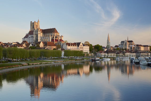 Auxerre varen Bourgondië