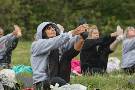 Yoga camping Medrose