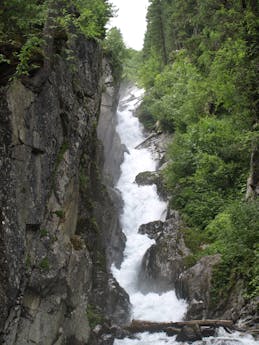 watervallen bij camping Natterer See