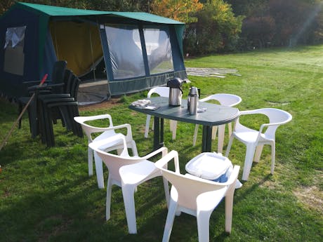 Afbouw camping Kattenbergse Hoeve