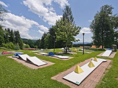 Camping Lackenhäuser minigolfbaan