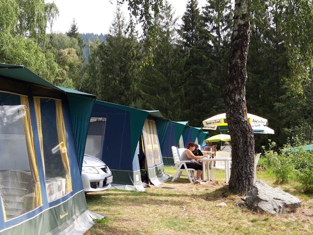Camping Lackenhäuser Bungalowtenten Blue
