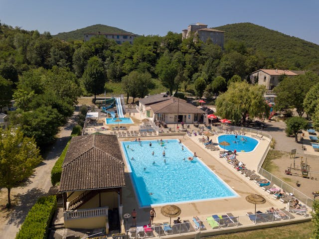 La Bastide en Ardeche zwembad