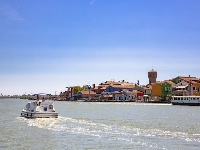 Venetië vaar Italie