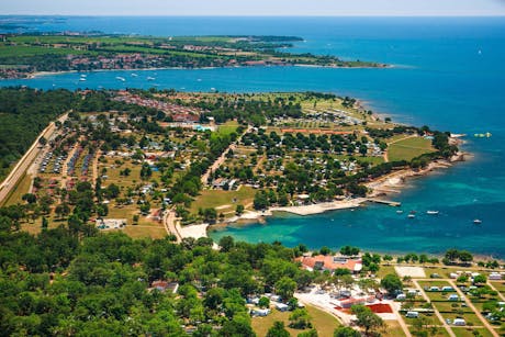 Overzicht Park Umag Luchtfoto