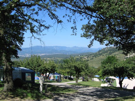 Camping Les Charmilles uitzicht 
