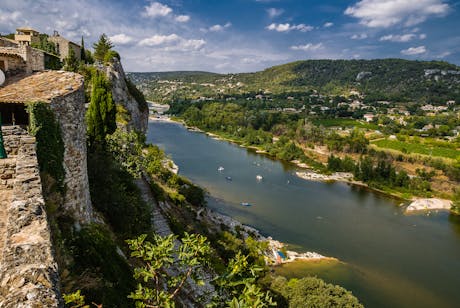 Frankrijk Ardeche landschap