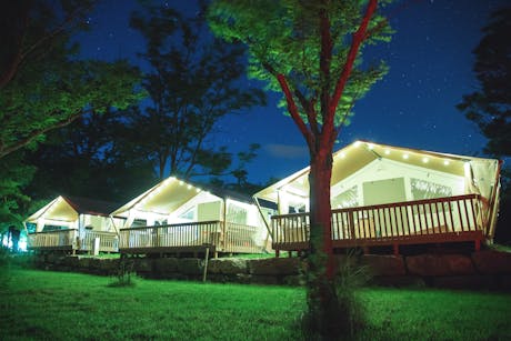 safaritenten by night camping Medrose