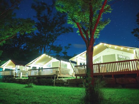 safaritenten by night camping Medrose