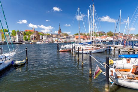 Haven Flensburg Duitsland Oostzee