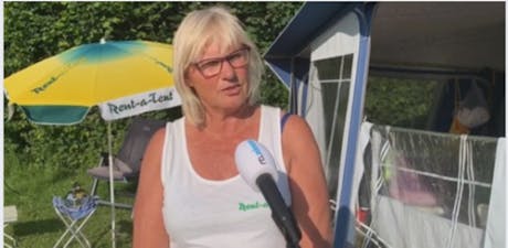 Beheerster Elisabeth Nijhof - Van Gent campin