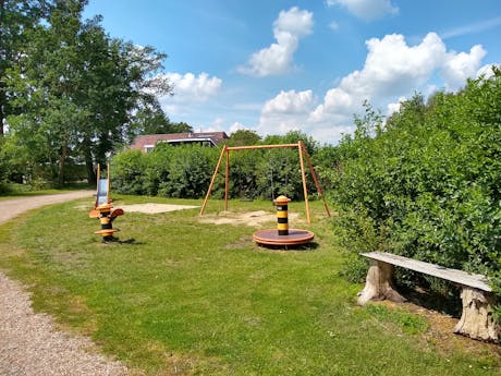 Camping de Mölnhöfte kleine speeltuin