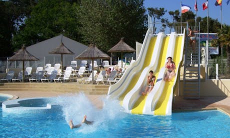 camping Les Biches glijbanen